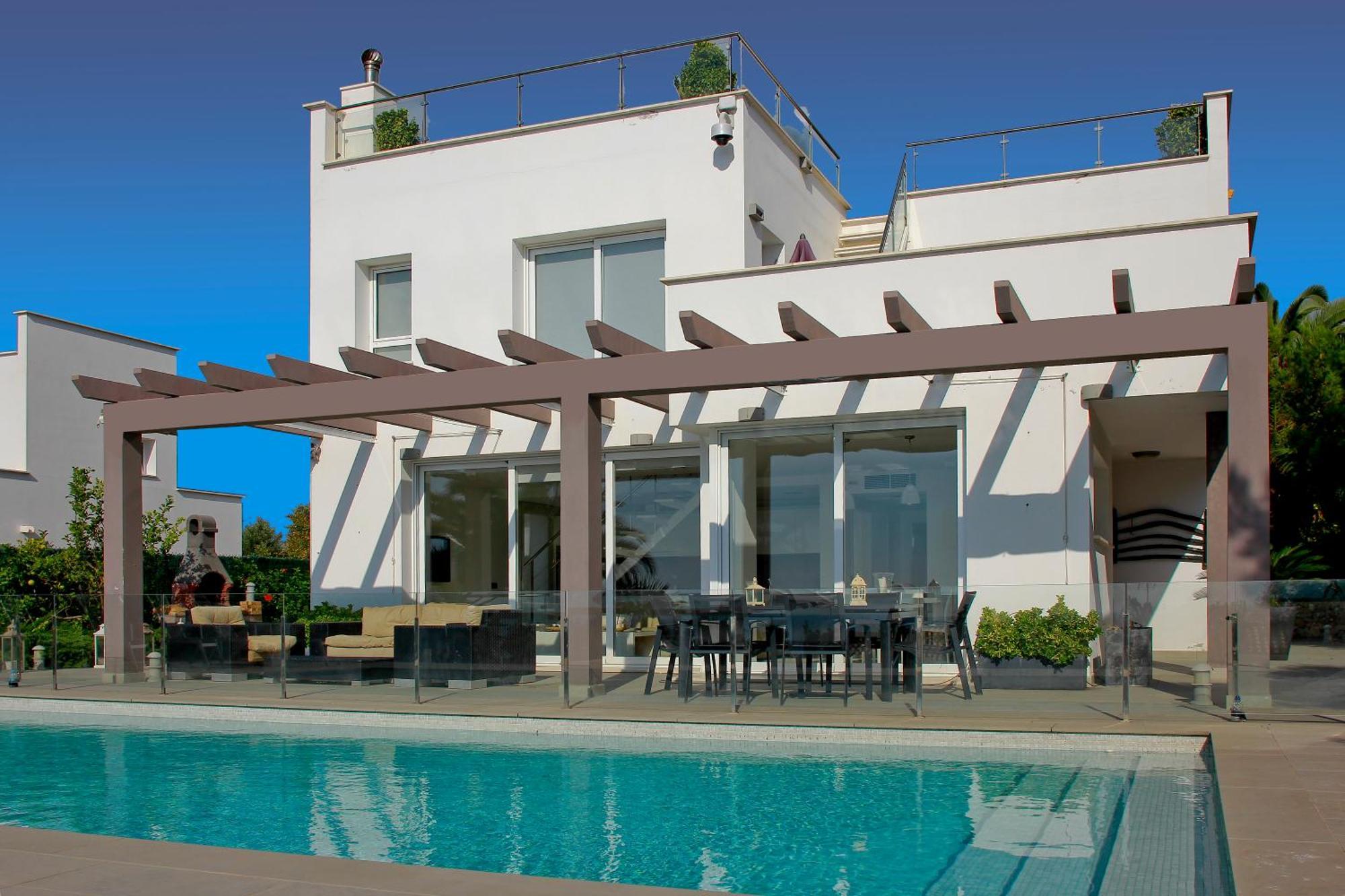 V196 Villa Brisa By Menorcarentals Villas Сон-Боу Экстерьер фото