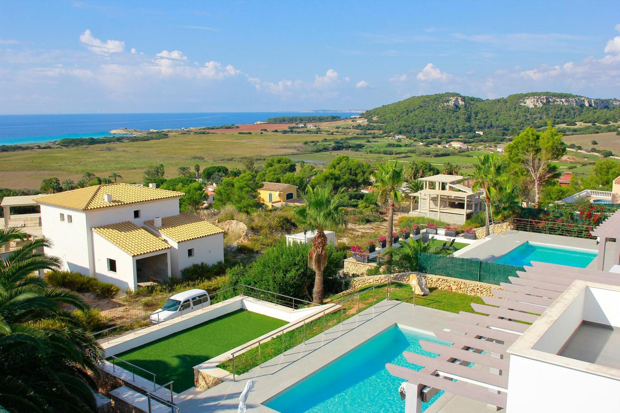 V196 Villa Brisa By Menorcarentals Villas Сон-Боу Экстерьер фото