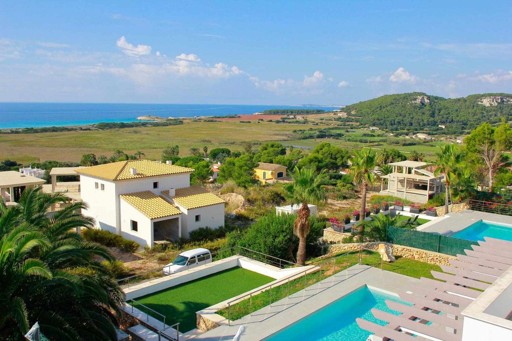 V196 Villa Brisa By Menorcarentals Villas Сон-Боу Экстерьер фото